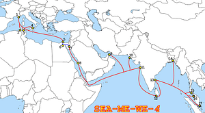 Internet : le câble sous-marin international SMWE4 coupé le 2 avril